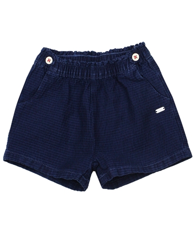 Tuc Tuc Little Girls Embossed Stripe Shorts with Buttons - Tuc Tuc ...