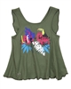 Tuc Tuc Girl's Tank Top with Flounce Back