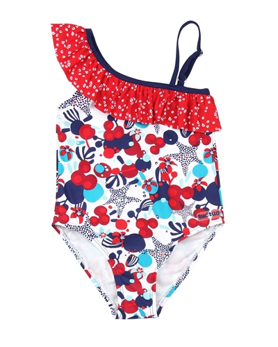 Tuc Tuc Girl's Swimsuit in Sealife Print