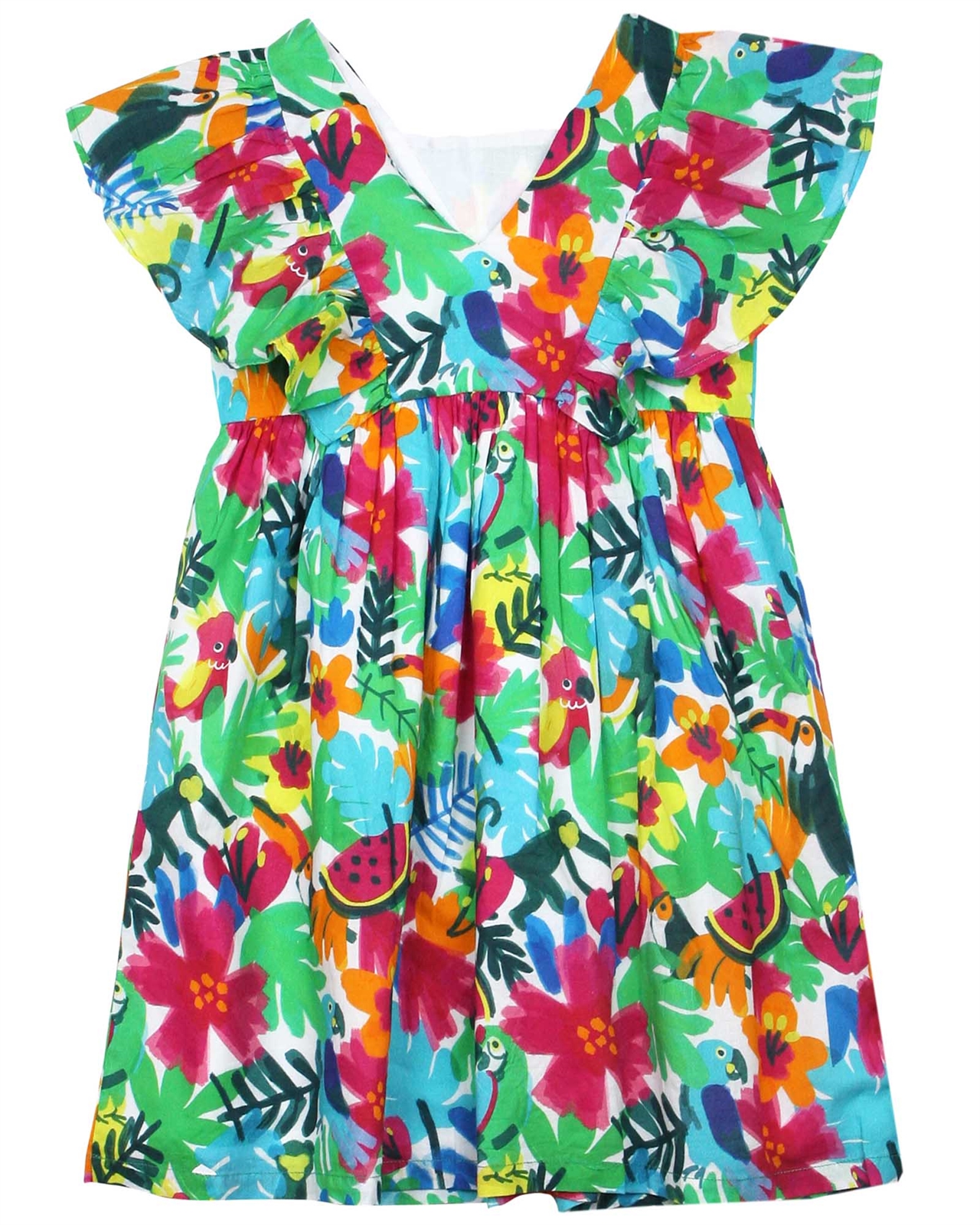 Tuc Tuc Girl's Dress in Tropical Floral Print - Tuc Tuc - Tuc Tuc ...