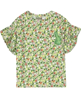 Tuc Tuc Girl's T-shirt in Multicolour Cheetah Print