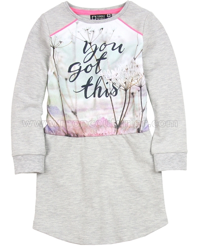 Tumble n Dry Girls' Sweatshirt Dress Honoura