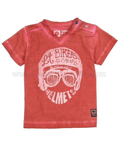 Tumble n Dry Baby Boys' T-shirt Cedric Red