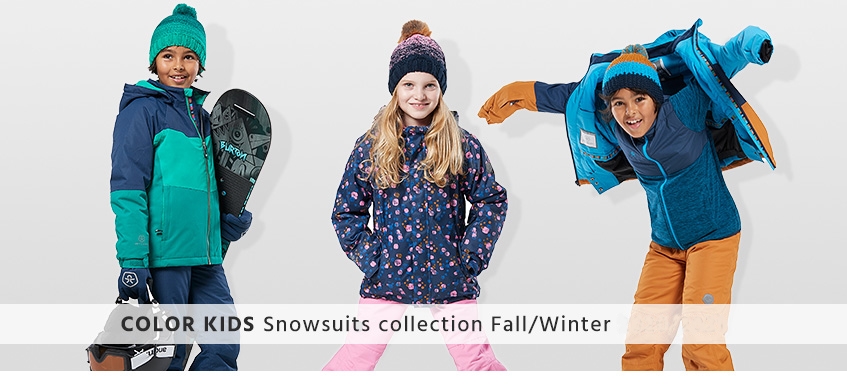 Color Kids Girls Ski Jacket Snowsuit 