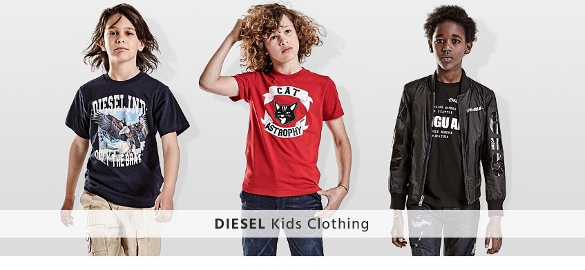 Diesel Kids Clothing - Jackets, Tees, Denim