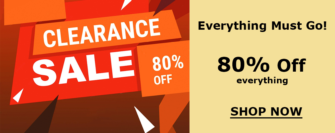CLEARANCE SALE